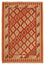 Alfombra Kelim - Oriental - 200 x 148 cm - rojo