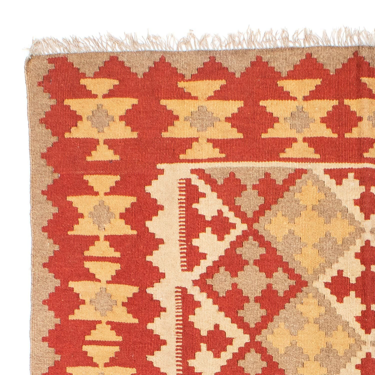 Alfombra Kelim - Oriental - 190 x 148 cm - naranja