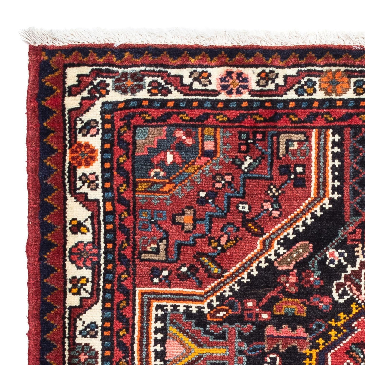 Alfombra persa - Nómada - 122 x 85 cm - rojo