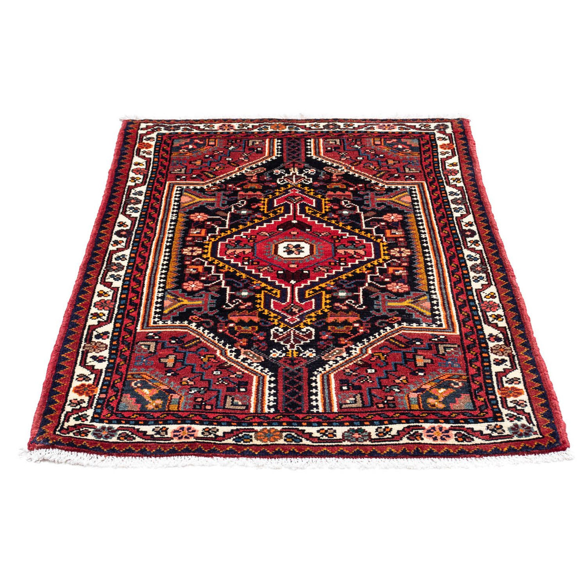 Alfombra persa - Nómada - 122 x 85 cm - rojo