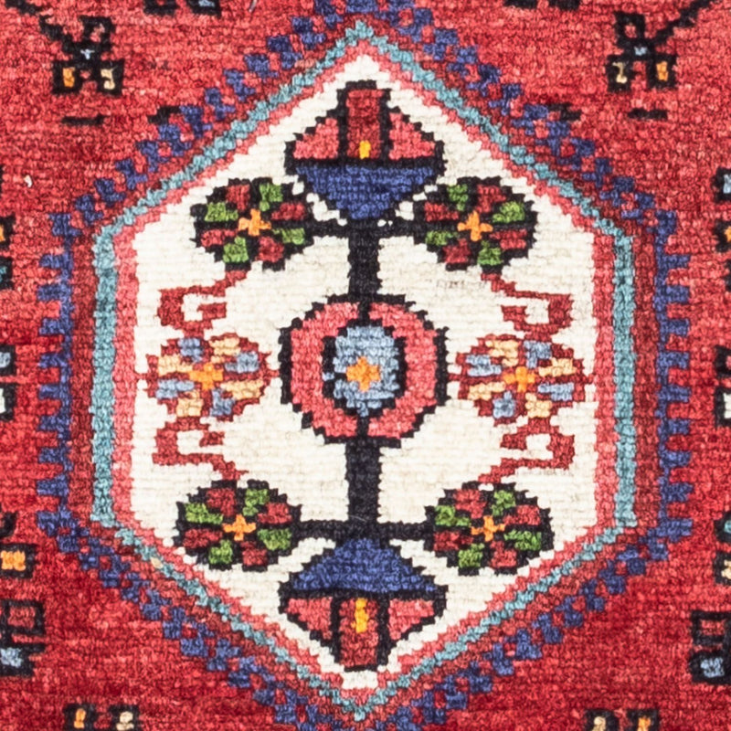 Alfombra persa - Nómada - 117 x 77 cm - rojo claro