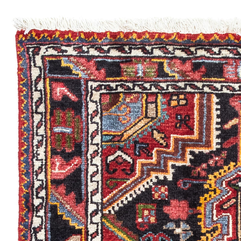Alfombra persa - Nómada - 117 x 77 cm - rojo claro