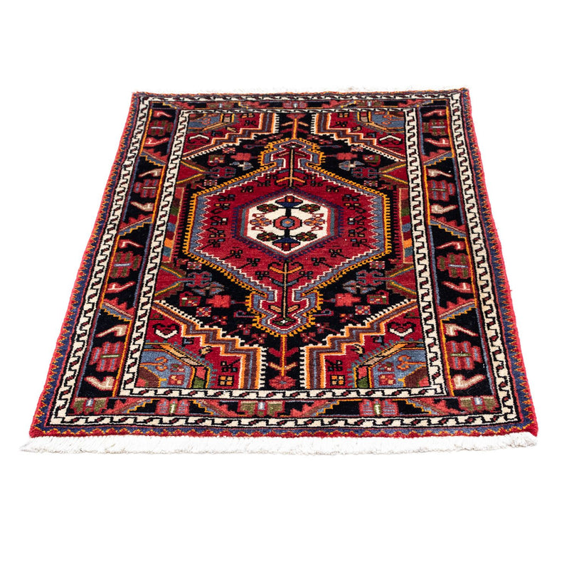 Alfombra persa - Nómada - 117 x 77 cm - rojo claro