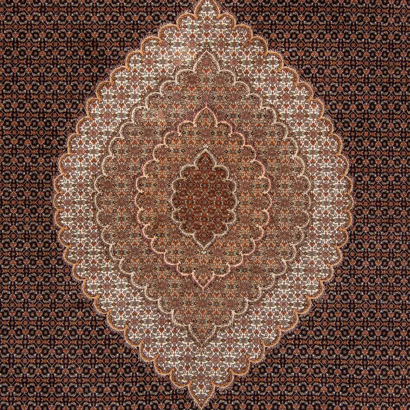 Alfombra Persa - Tabriz - Real - 357 x 250 cm - marrón