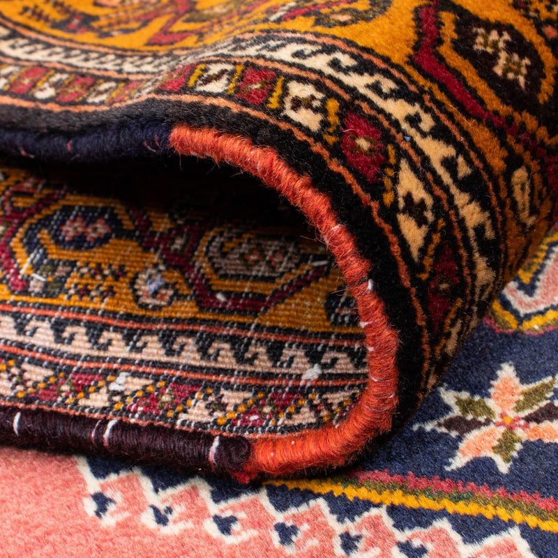 Alfombra de pasillo Alfombra persa - Nómada - 403 x 100 cm - rojo claro