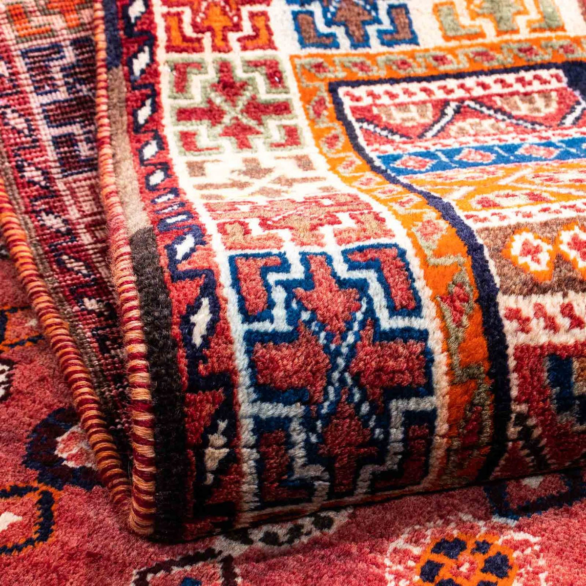 Alfombra persa - Nómada - 270 x 175 cm - rojo oscuro