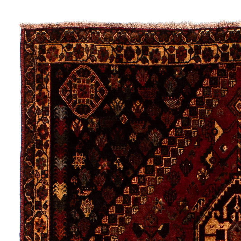 Alfombra persa - Nómada - 250 x 185 cm - rojo oscuro