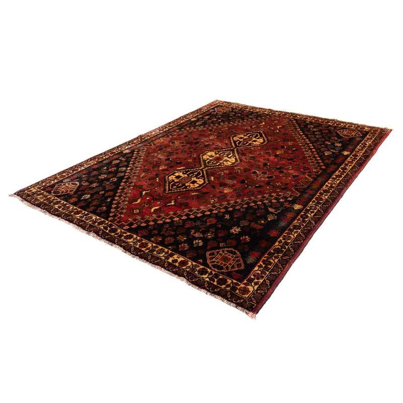 Alfombra persa - Nómada - 250 x 185 cm - rojo oscuro