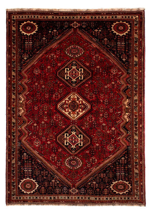 Alfombra persa - Nómada - 322 x 225 cm - rojo oscuro