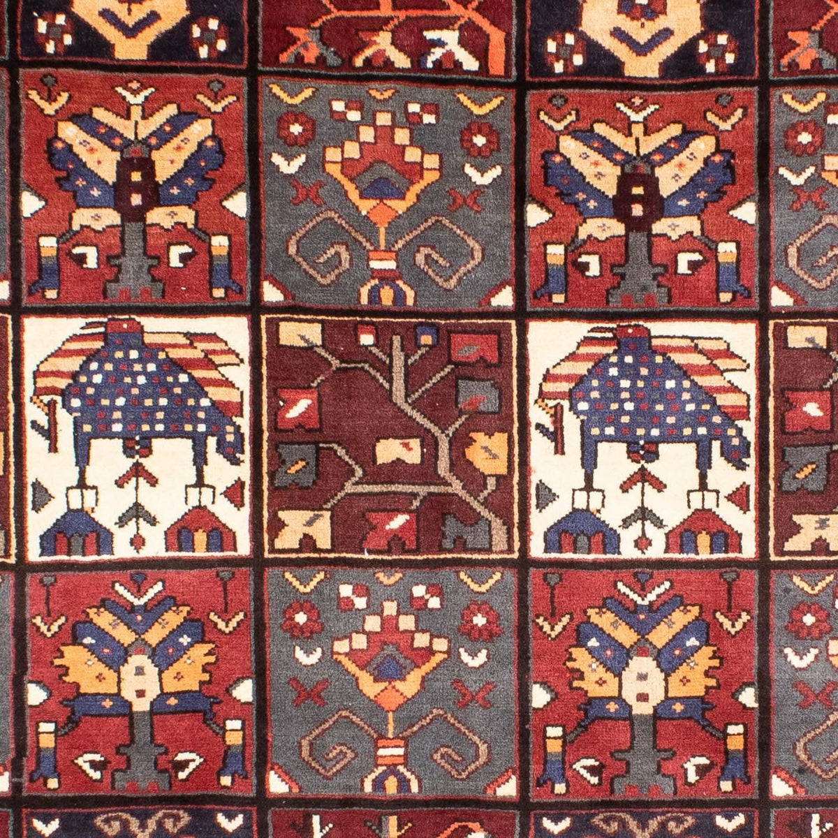 Alfombra persa - Nómada - 305 x 210 cm - azul oscuro