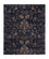Alfombra de diseño - 308 x 248 cm - azul oscuro