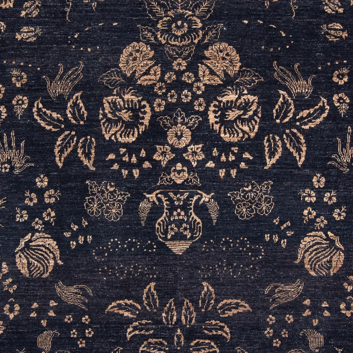 Alfombra de diseño - 308 x 248 cm - azul oscuro