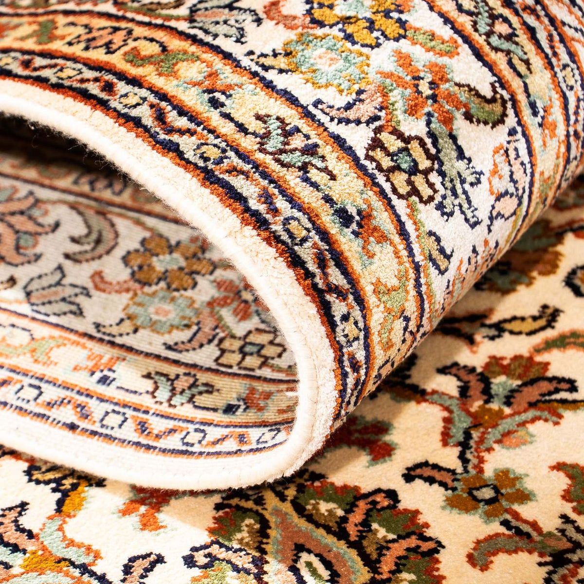 Alfombra de pasillo Alfombra persa - Clásica - 270 x 77 cm - beige