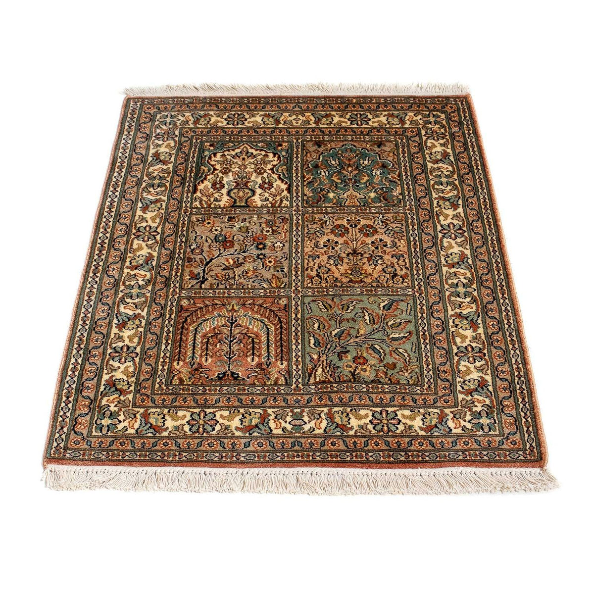 Alfombra persa - Clásica - 97 x 67 cm - multicolor
