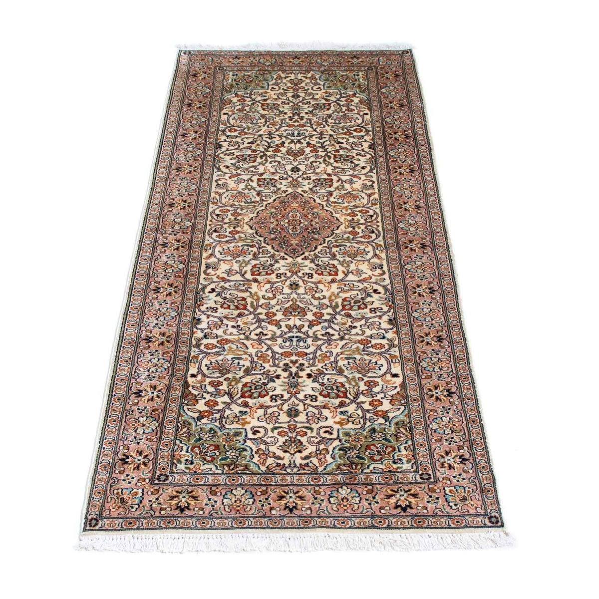 Alfombra de pasillo Alfombra persa - Clásica - 186 x 64 cm - beige