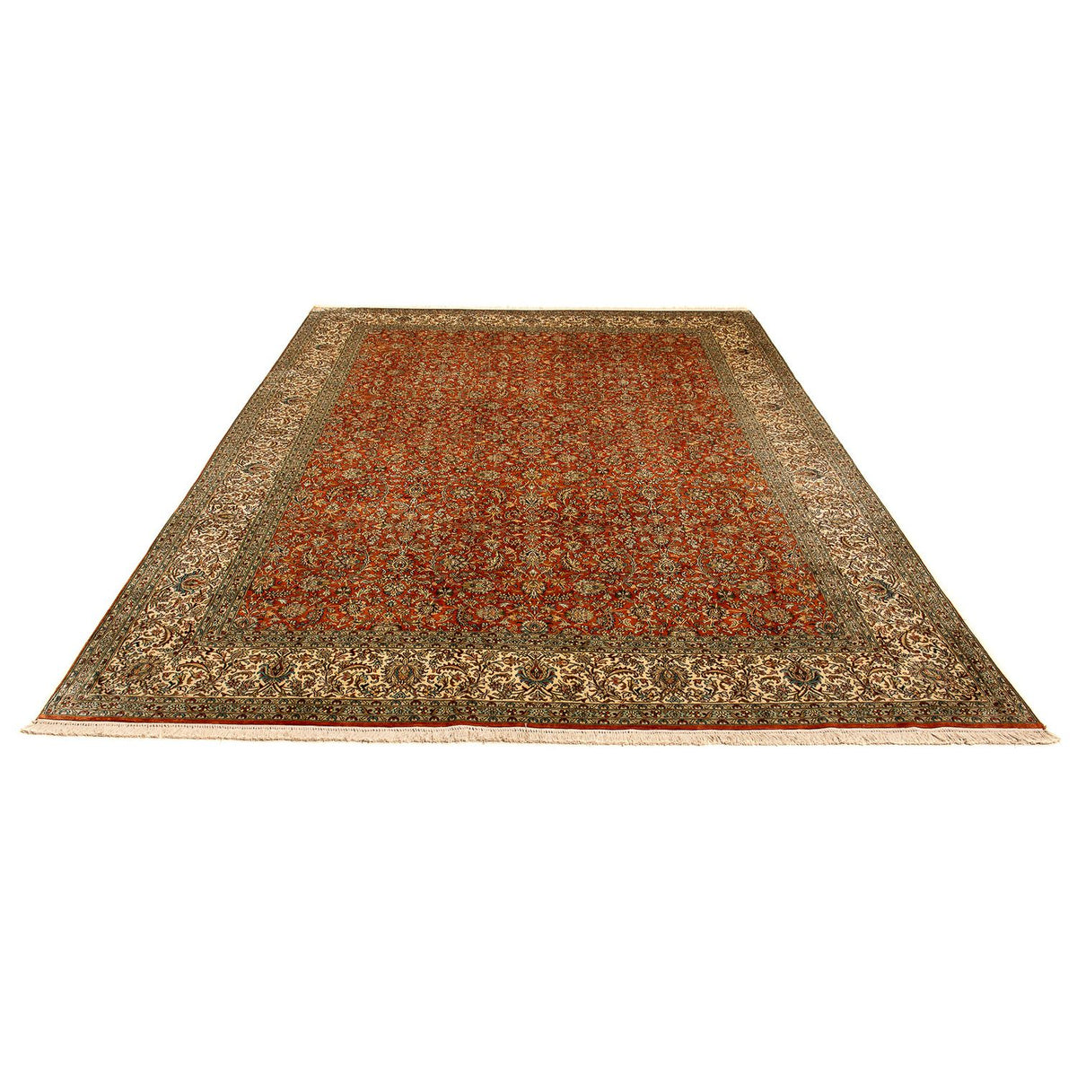 Alfombra persa - Clásica - 332 x 246 cm - óxido