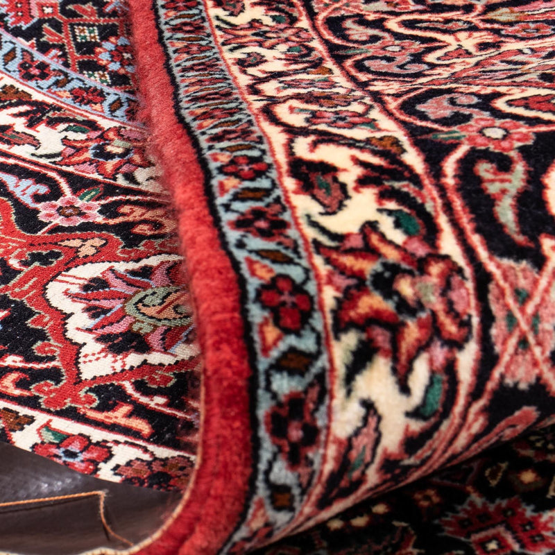 Alfombra persa - Bidjar - 310 x 250 cm - rojo