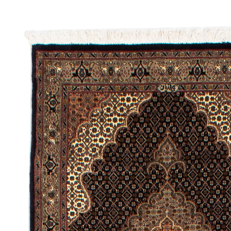 Alfombra de pasillo Alfombra persa - Tabriz - 295 x 77 cm - azul oscuro