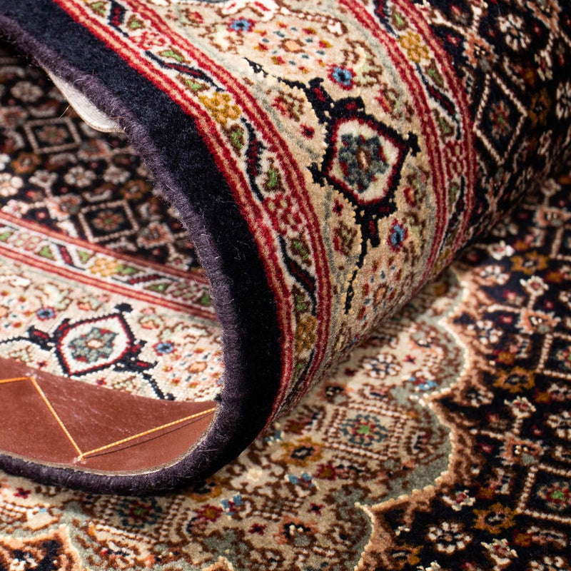 Alfombra de pasillo Alfombra persa - Tabriz - 295 x 77 cm - azul oscuro