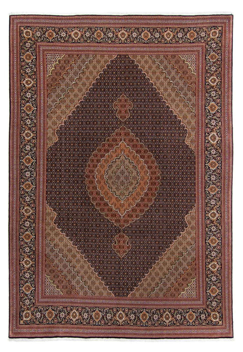 Alfombra persa - Tabriz - 359 x 252 cm - marrón