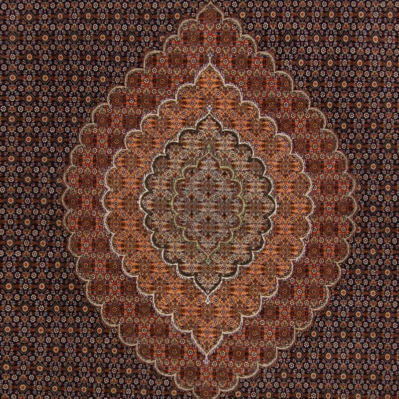 Alfombra persa - Tabriz - 359 x 252 cm - marrón