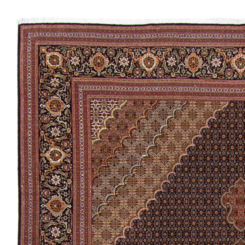 Alfombra persa - Tabriz - 359 x 252 cm - marrón