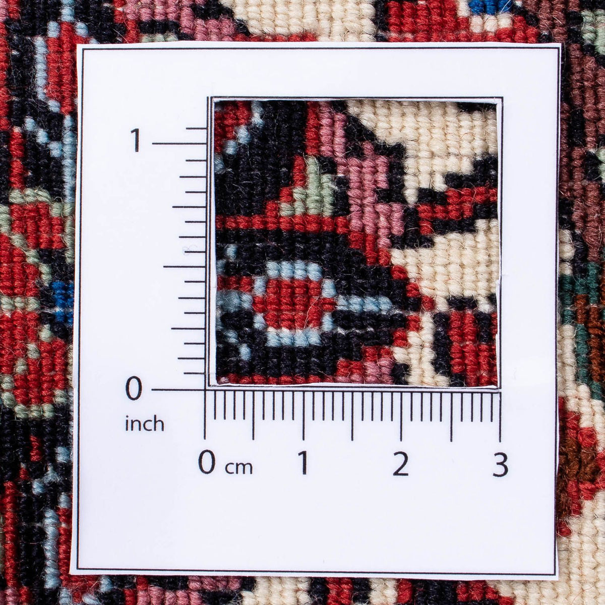 Alfombra persa - Bidjar - 297 x 247 cm - rojo