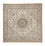 Alfombra Persa - Nain - Real cuadrado - 202 x 201 cm - beige