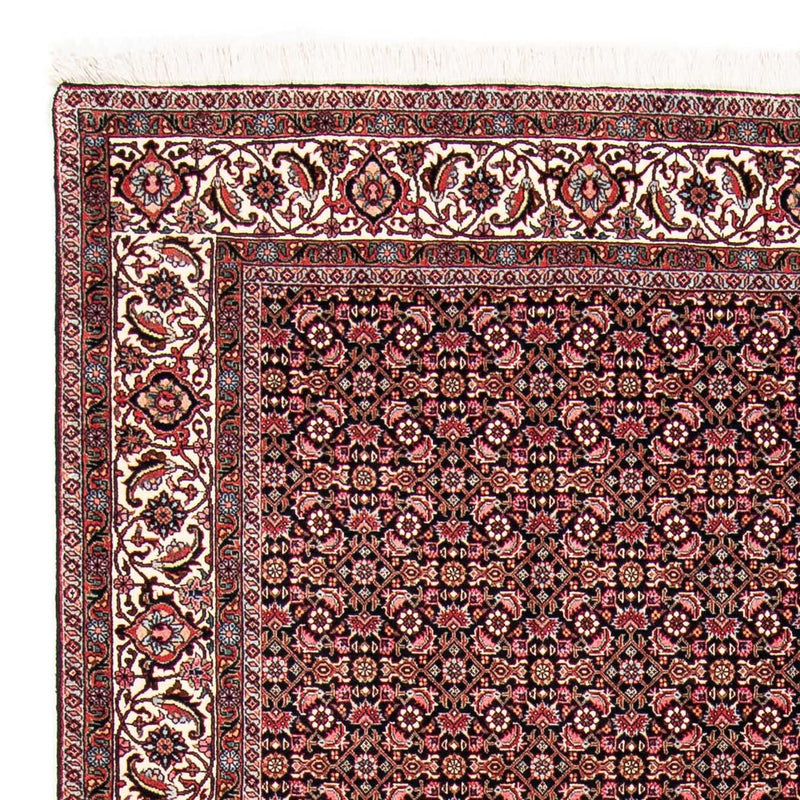 Alfombra persa - Bidjar - 245 x 176 cm - rojo claro
