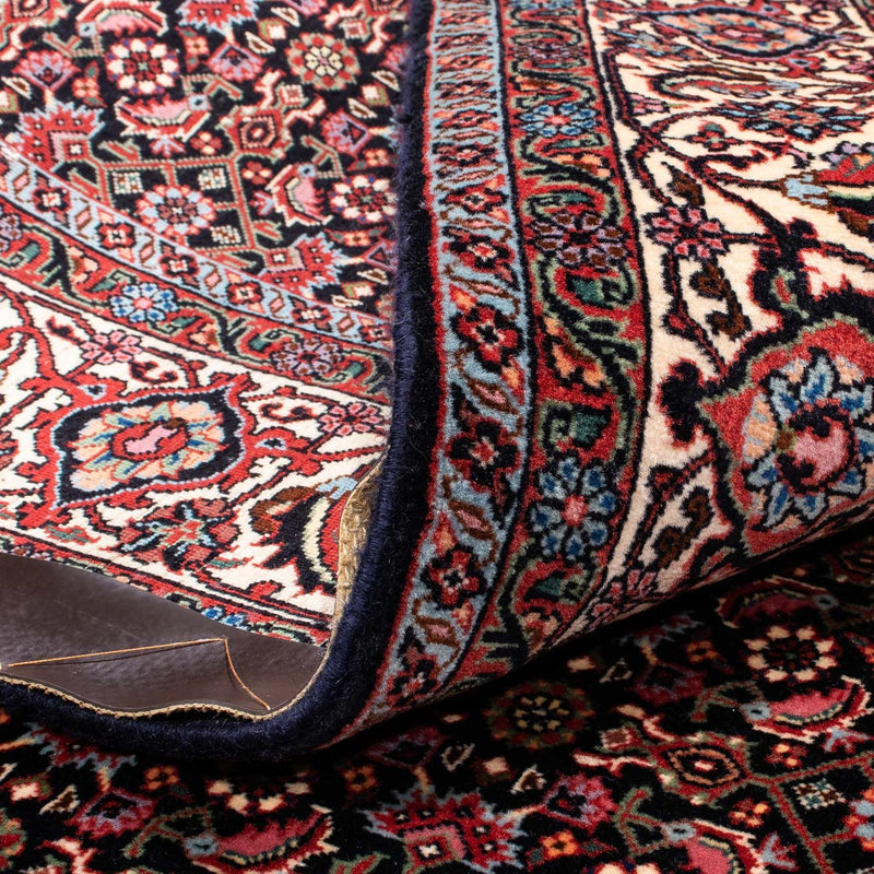 Alfombra persa - Bidjar - 245 x 176 cm - rojo claro