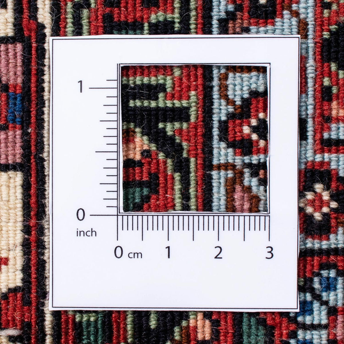 Alfombra persa - Bidjar - 245 x 176 cm - rojo claro
