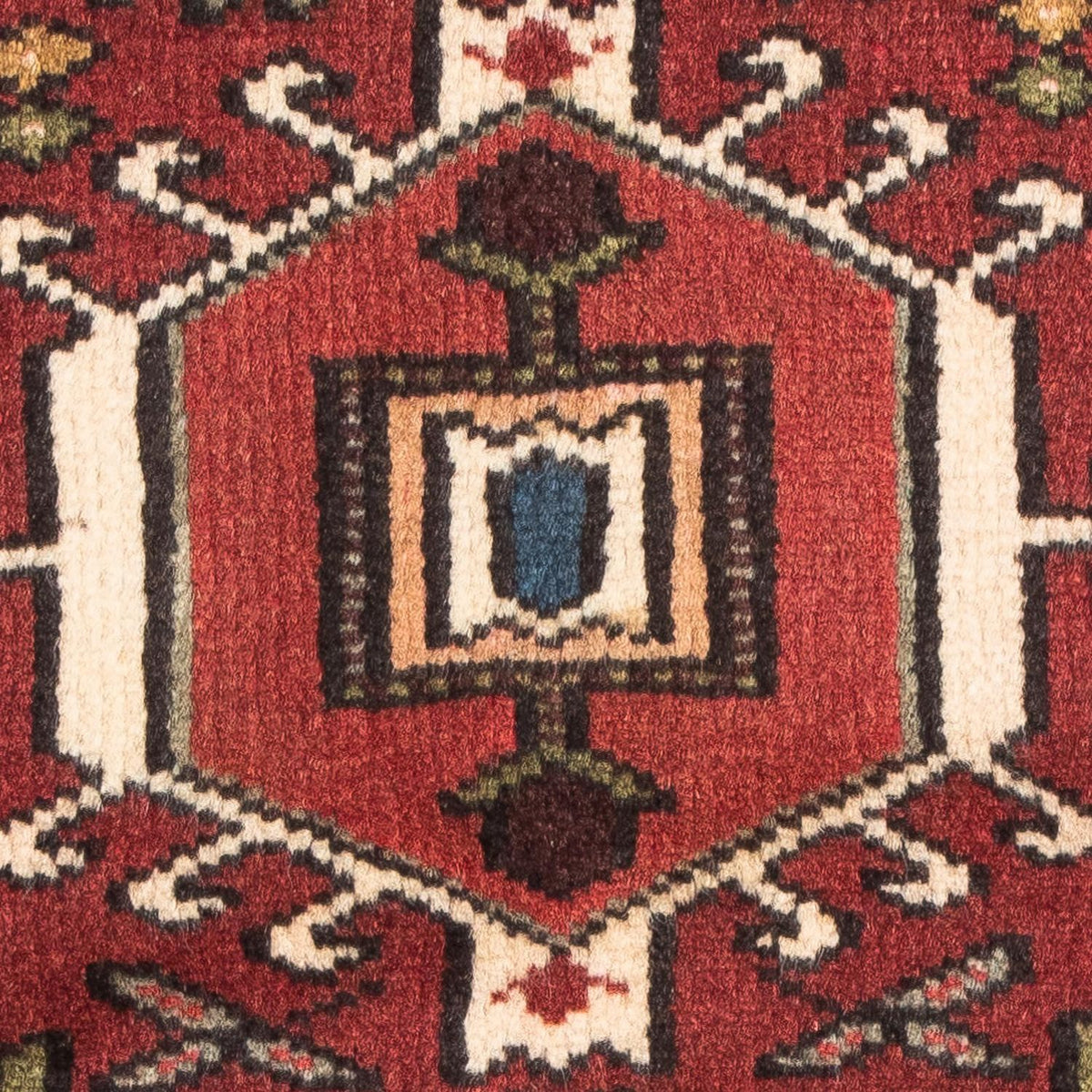 Alfombra persa - Nómada - 103 x 65 cm - marrón