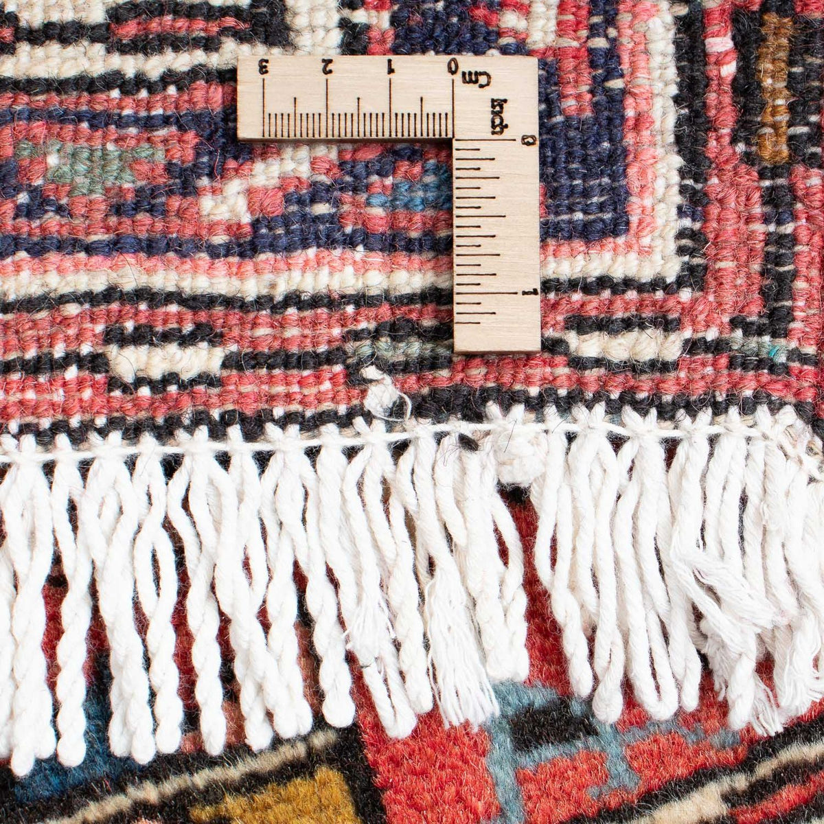 Alfombra persa - Nómada - 100 x 67 cm - rojo oscuro