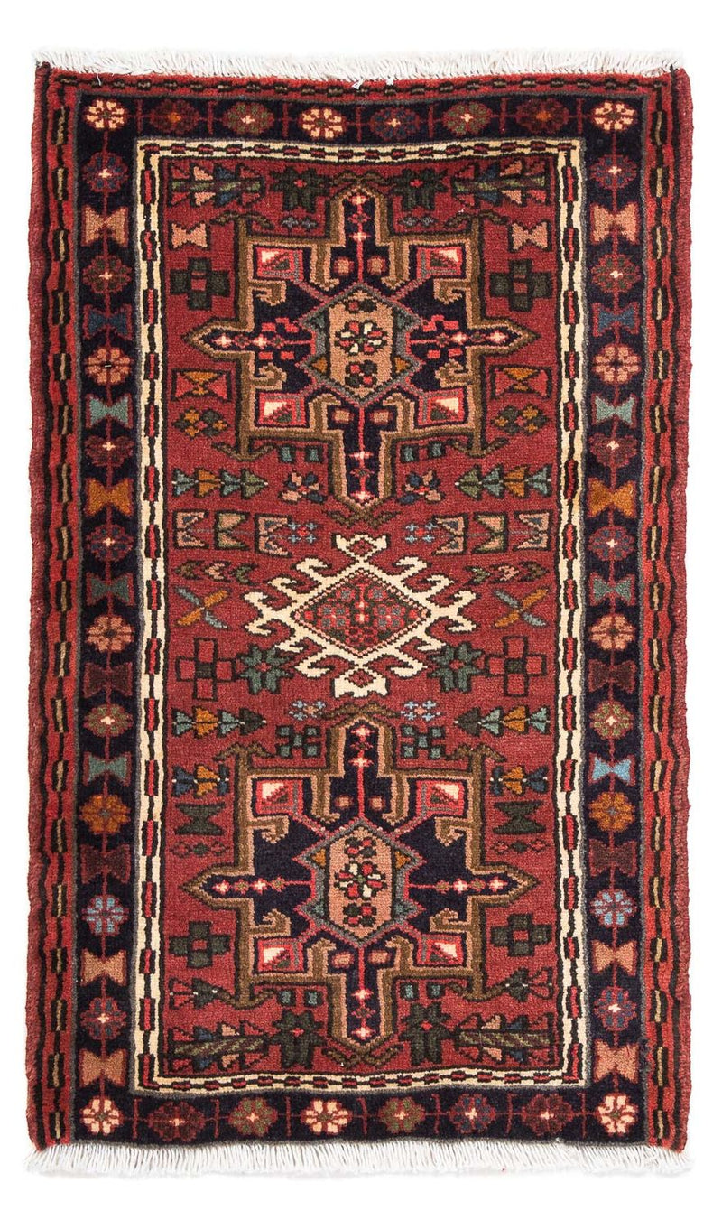 Alfombra persa - Nómada - 108 x 68 cm - marrón