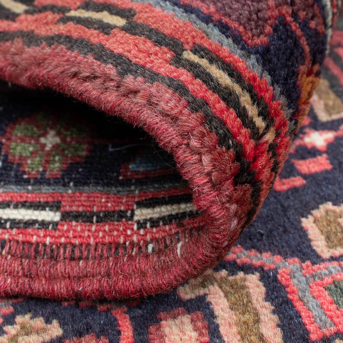 Alfombra persa - Nómada - 108 x 68 cm - marrón