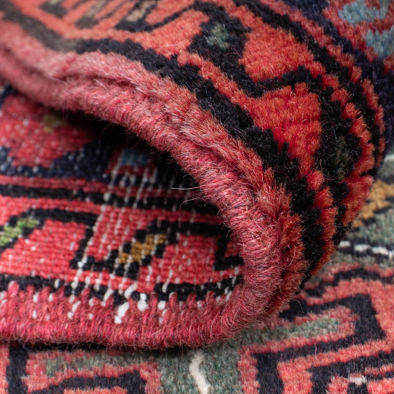 Alfombra persa - Nómada - 110 x 77 cm - rojo oscuro