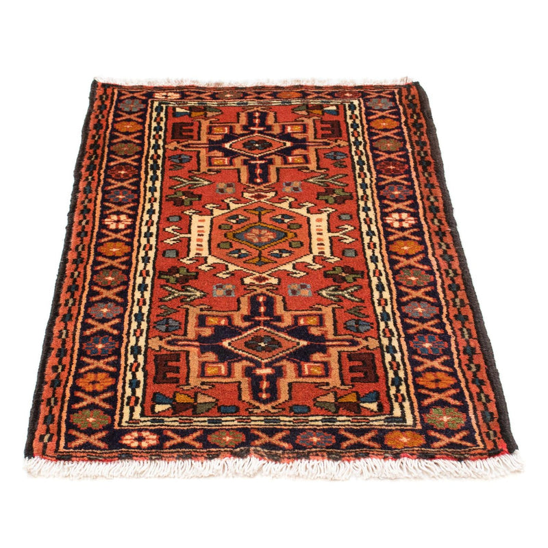 Alfombra persa - Nómada - 100 x 65 cm - óxido
