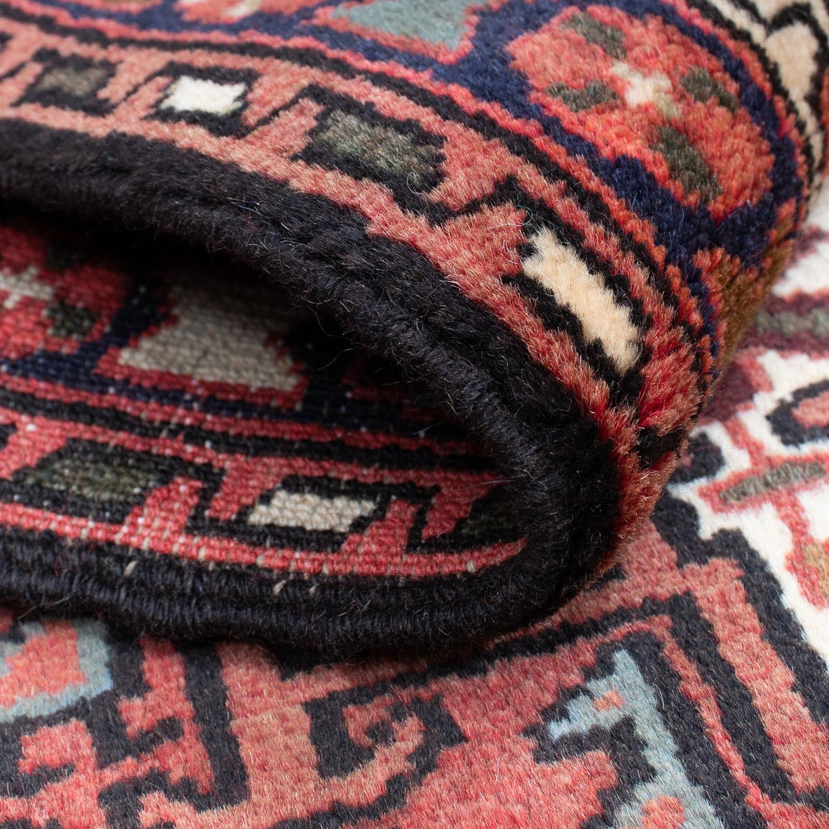Alfombra persa - Nómada - 100 x 67 cm - rojo oscuro