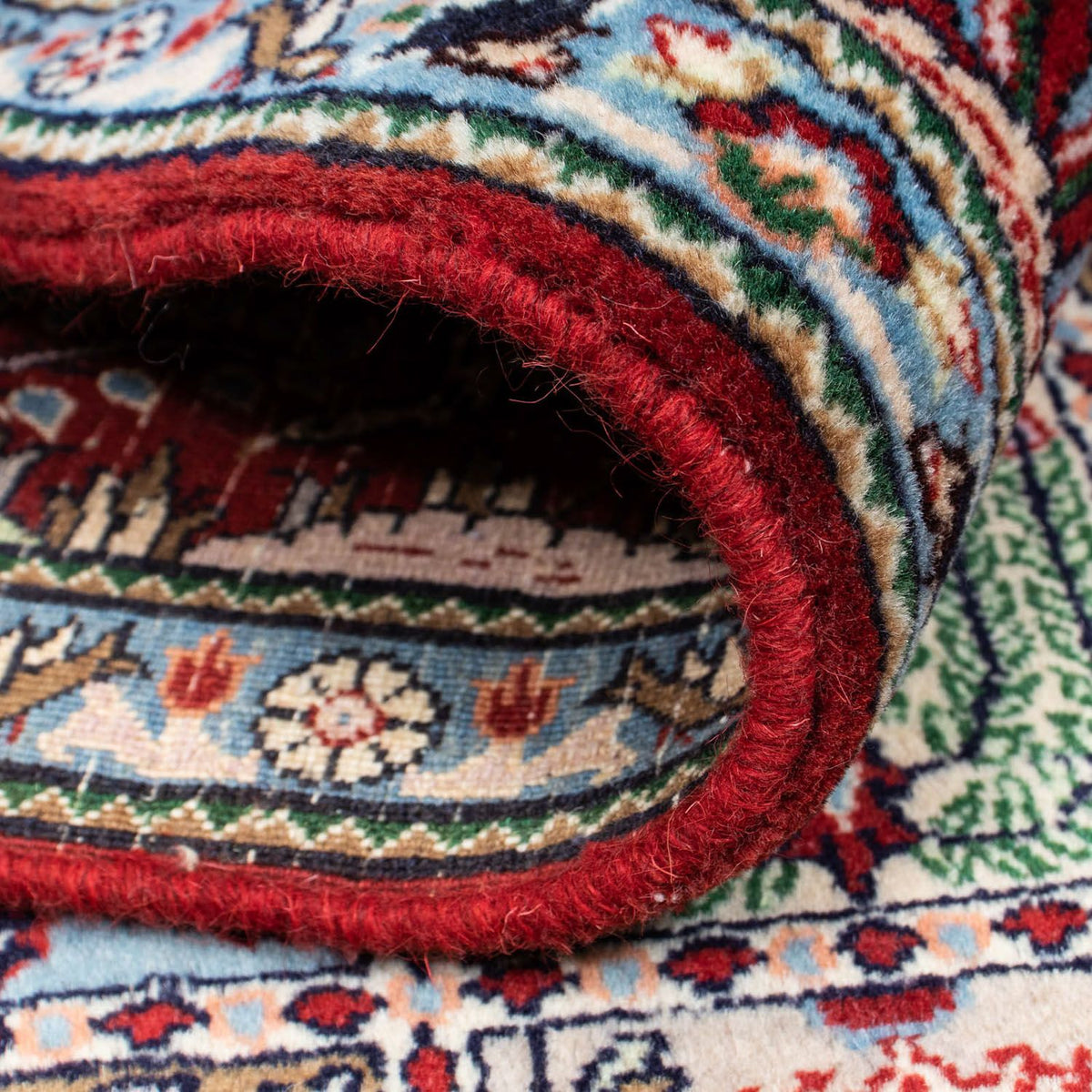 Alfombra persa - Clásica - 196 x 149 cm - rojo oscuro