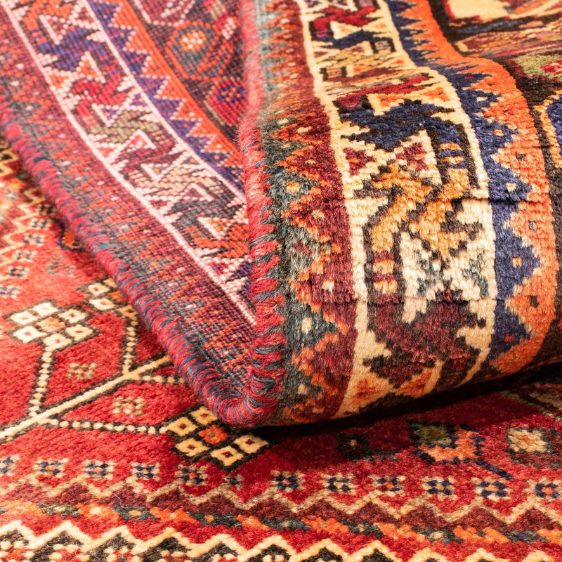 Alfombra persa - Nómada - 153 x 106 cm - rojo oscuro