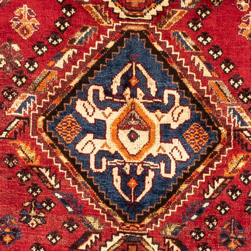 Alfombra persa - Nómada - 282 x 165 cm - rojo oscuro