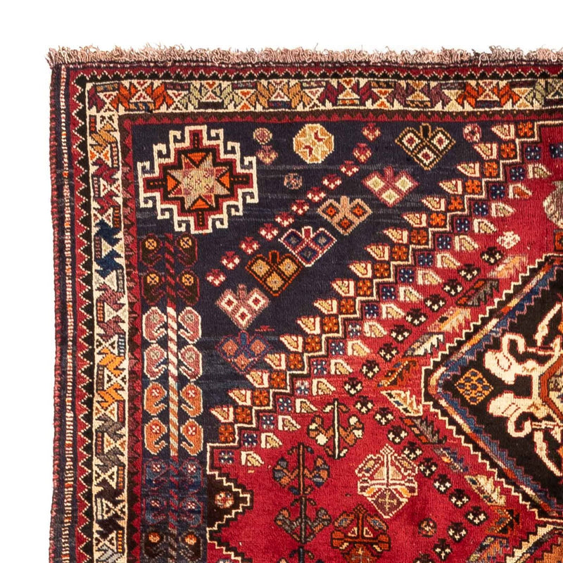 Alfombra persa - Nómada - 282 x 165 cm - rojo oscuro