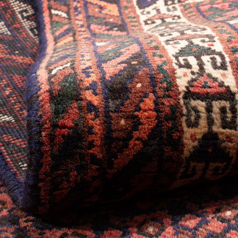 Alfombra persa - Nómada - 282 x 200 cm - rojo claro