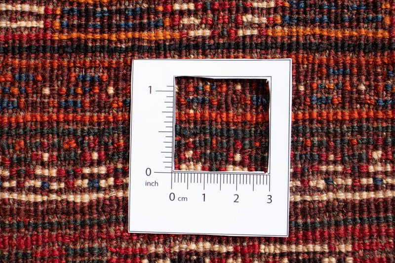 Alfombra persa - Nómada - 266 x 187 cm - rojo oscuro