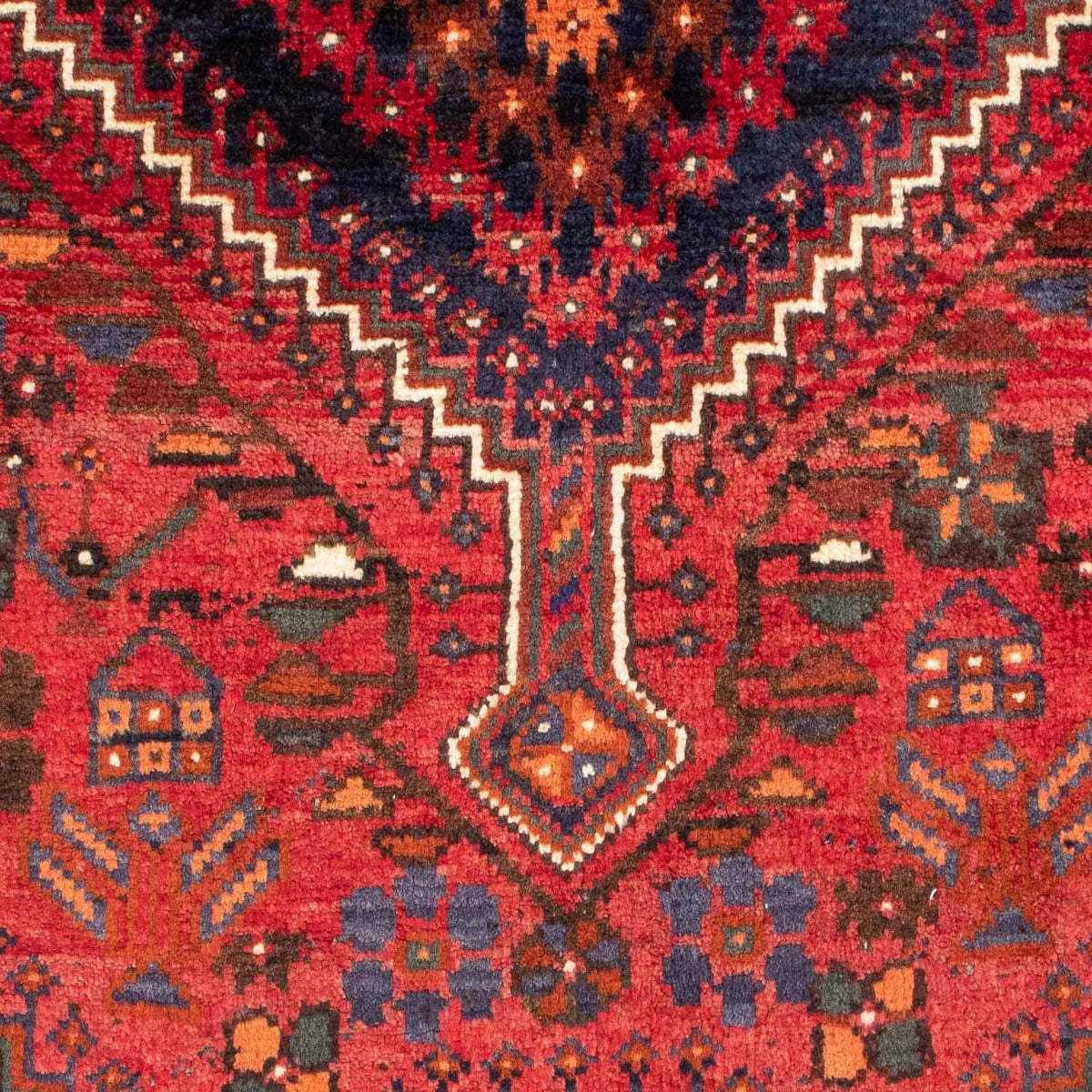 Alfombra persa - Nómada - 308 x 206 cm - rojo
