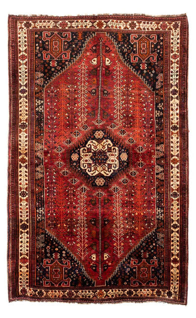 Shiraz Alfombra 163x258cm - Alfombra persa