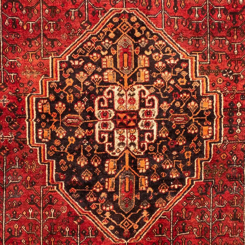 Alfombra persa - Nómada - 240 x 158 cm - rojo oscuro