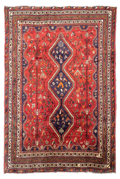Shiraz Alfombra 208x290cm - Alfombra persa