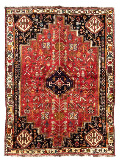 Shiraz Alfombra 170x247cm - Alfombra persa