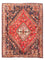 Alfombra persa - Nómada - 150 x 120 cm - rojo oscuro